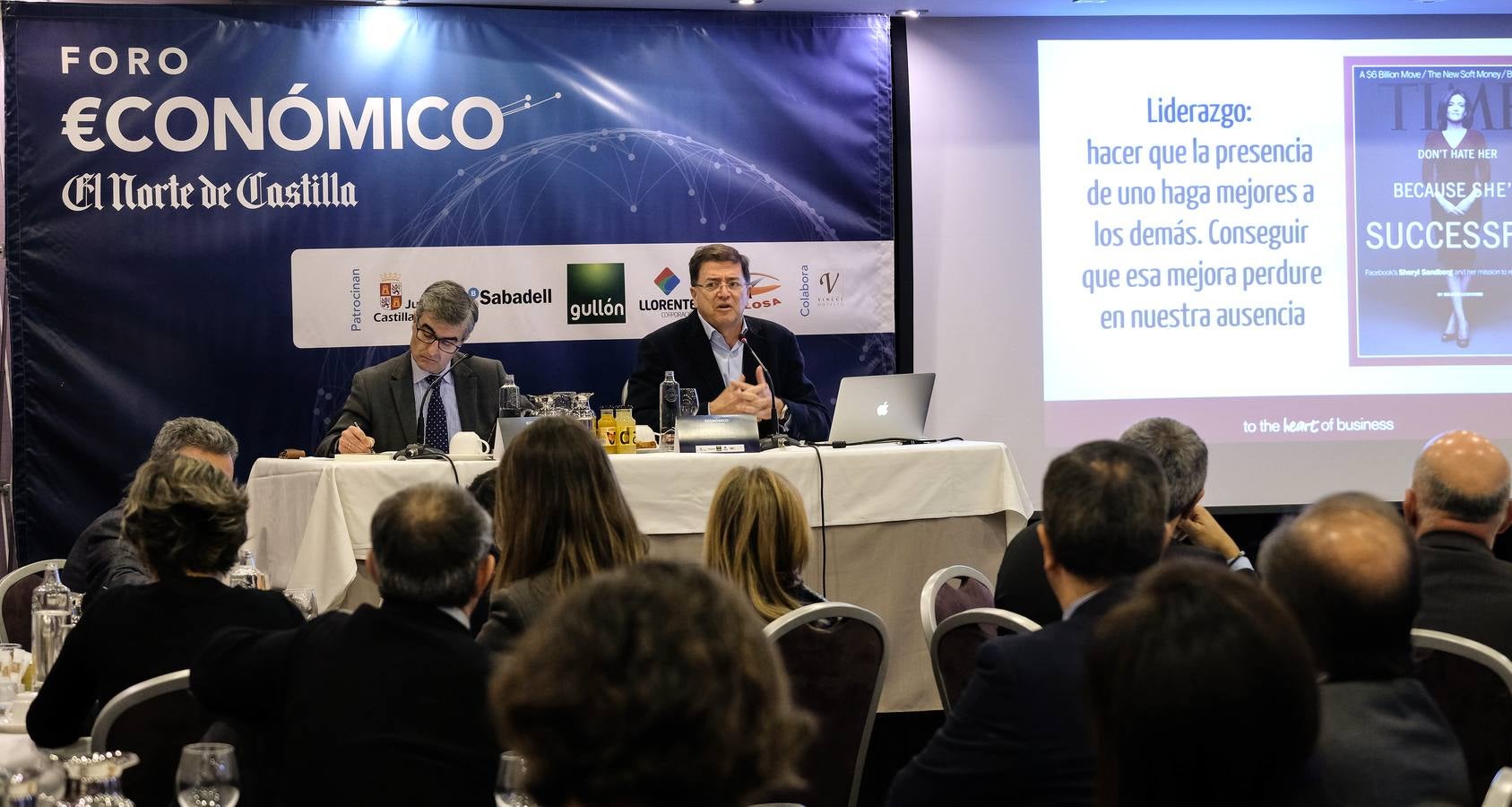 El profesor analiza en la jornada diferentes aspectos del liderazgo empresarial