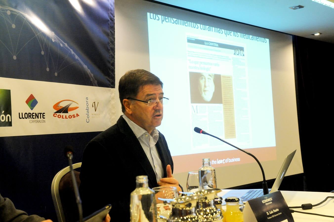 El profesor analiza en la jornada diferentes aspectos del liderazgo empresarial