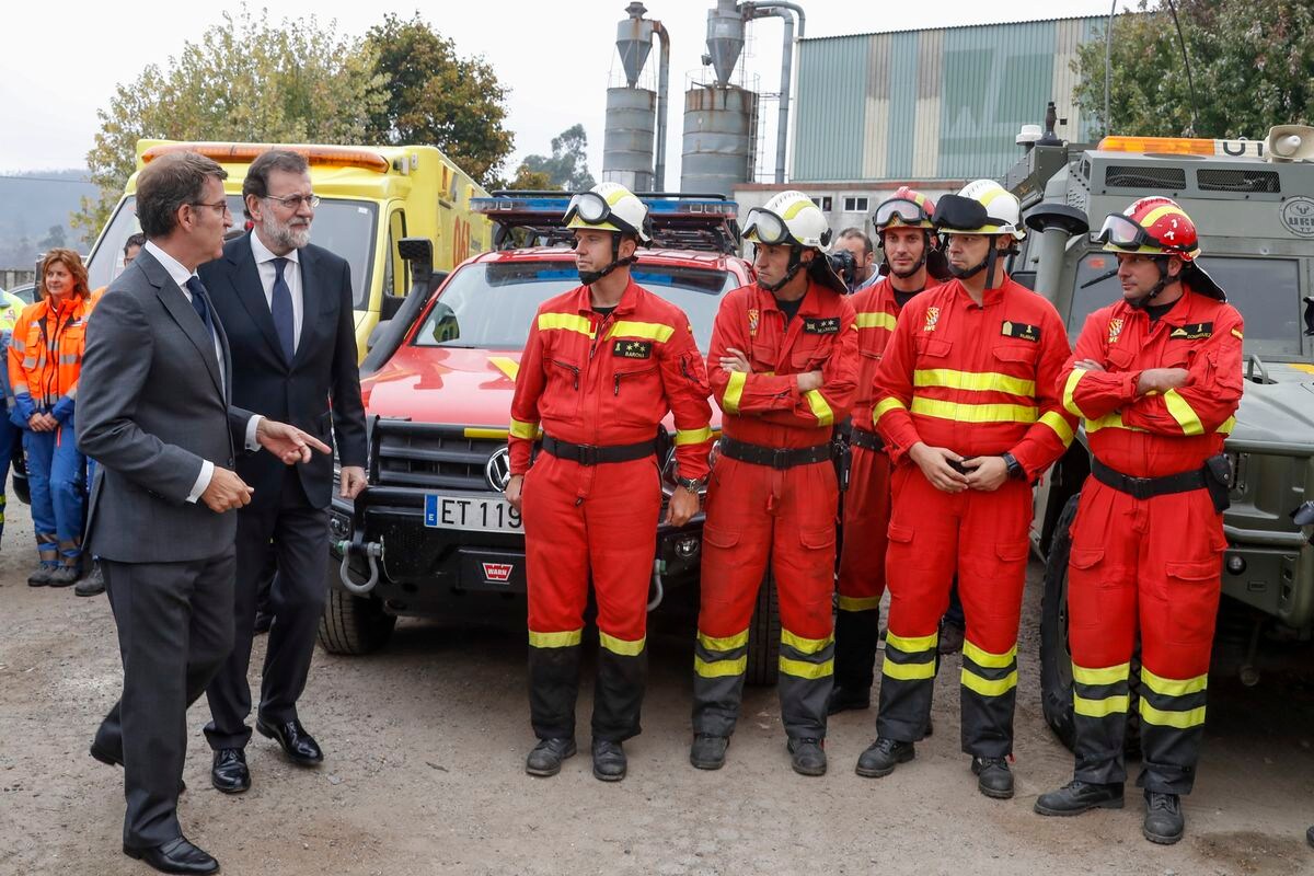 La UME, en una intervención en Galicia