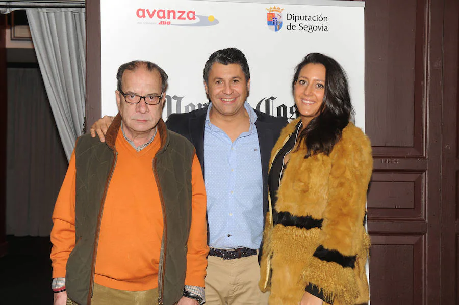 Carlos Pérez de Cossío, Javier García Olmos y Clara García Estaire.