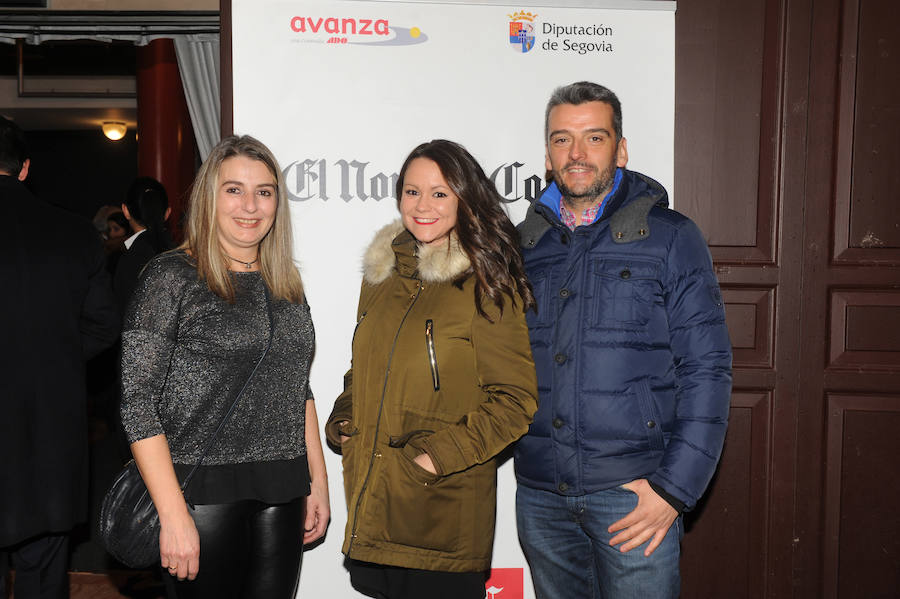Cristina Horcajada, Elena Rey y Álvaro de Frutos.