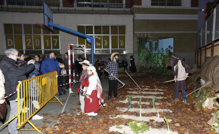 Belén viviente del colegio La Salle
