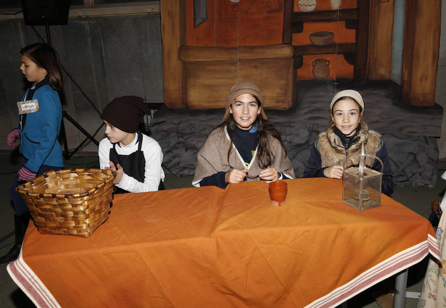 Belén viviente del colegio La Salle