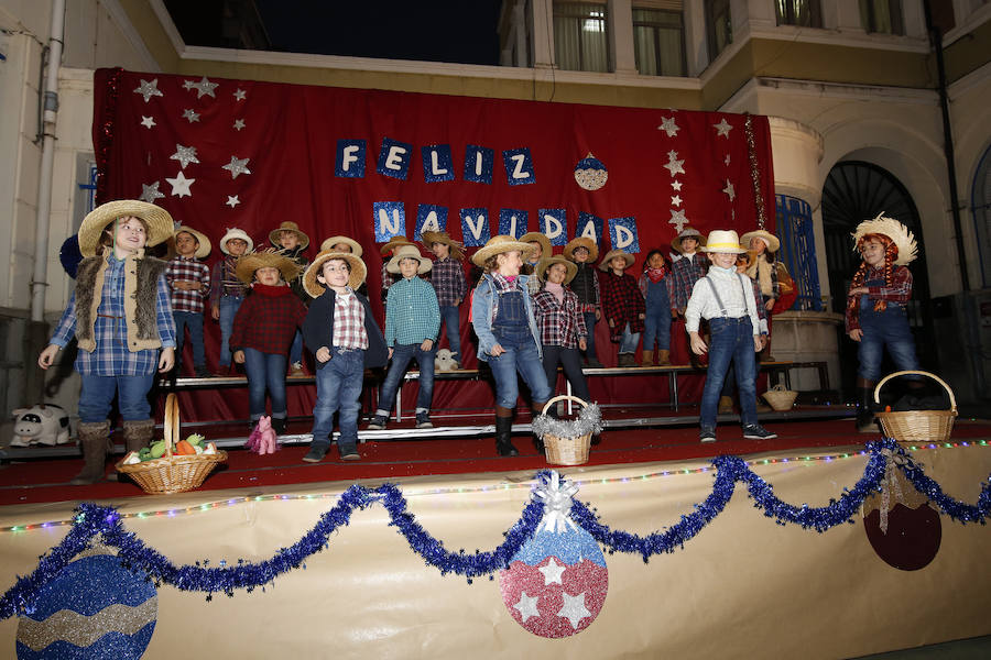 Belén viviente del colegio La Salle