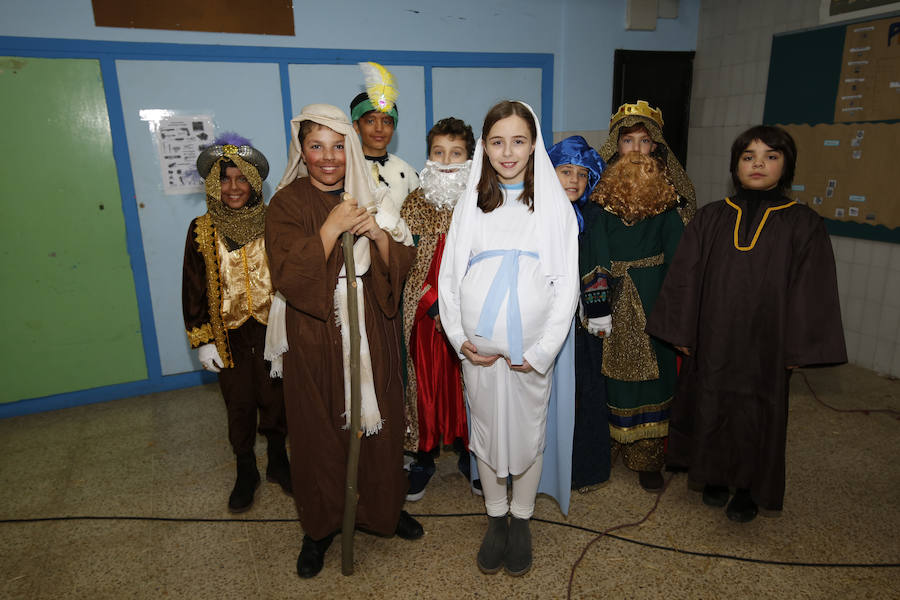 Belén viviente del colegio La Salle