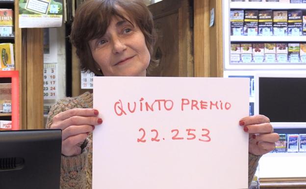 La Admon. de Lotería 1 de León, en la Calle Ancha, vendió un quinto premio.