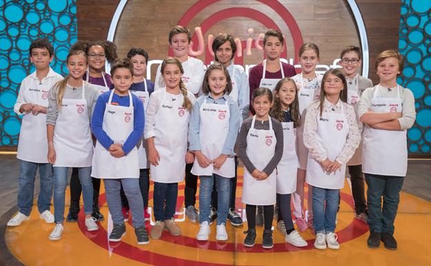 Participantes de 'Masterchef Junior'. 