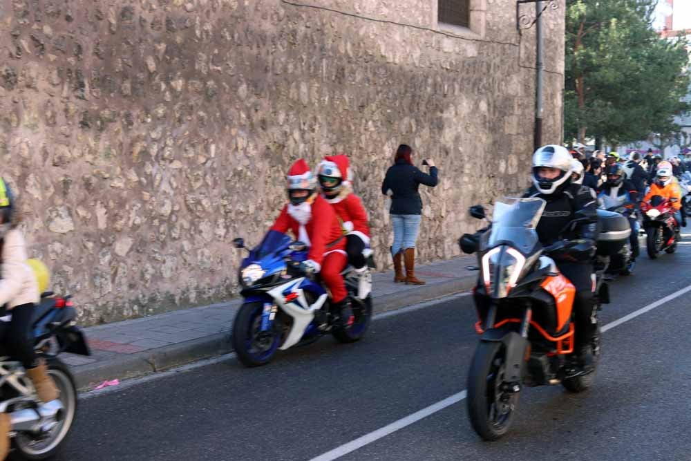 Cerca de 1.000 moteros han participado en la campaña solidaria del Real Moto Club Burgalés