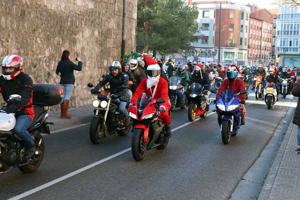 Cerca de 1.000 moteros han participado en la campaña solidaria del Real Moto Club Burgalés