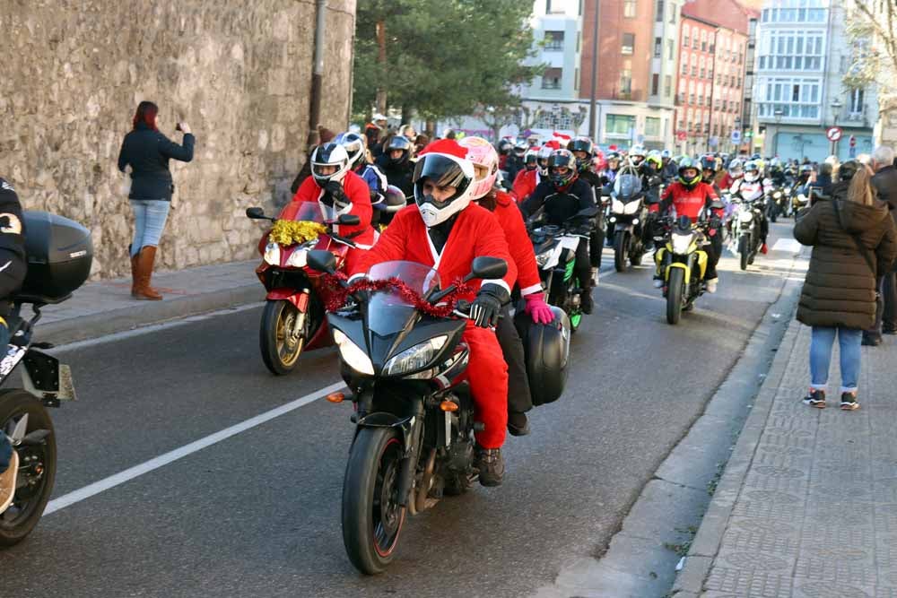 Cerca de 1.000 moteros han participado en la campaña solidaria del Real Moto Club Burgalés