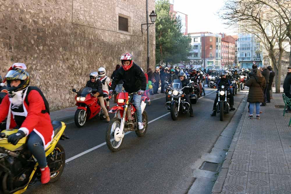 Cerca de 1.000 moteros han participado en la campaña solidaria del Real Moto Club Burgalés