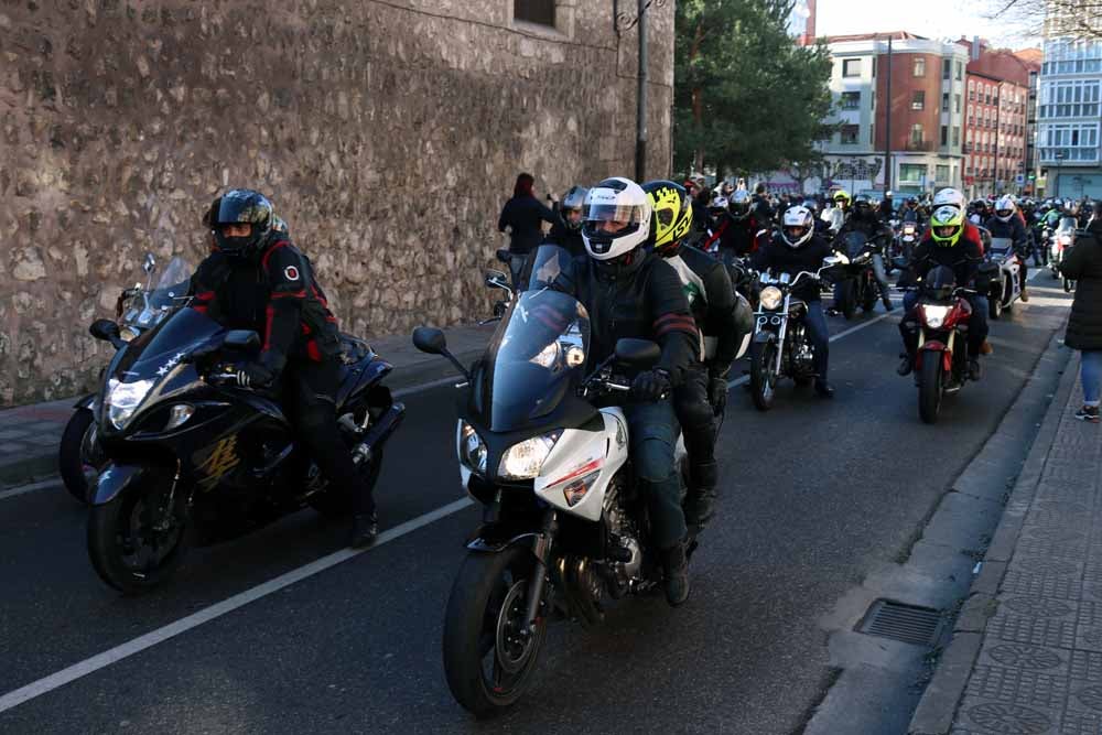 Cerca de 1.000 moteros han participado en la campaña solidaria del Real Moto Club Burgalés