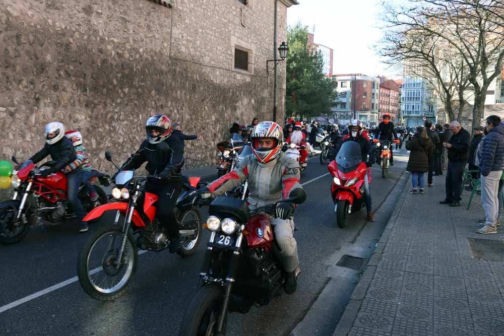 Cerca de 1.000 moteros han participado en la campaña solidaria del Real Moto Club Burgalés