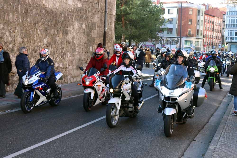 Cerca de 1.000 moteros han participado en la campaña solidaria del Real Moto Club Burgalés