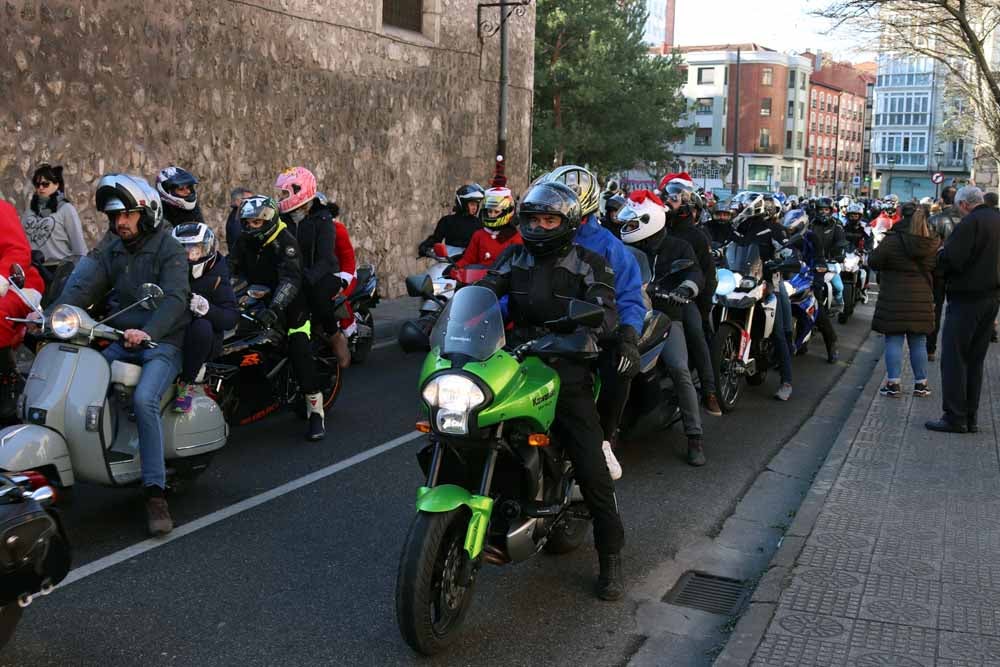 Cerca de 1.000 moteros han participado en la campaña solidaria del Real Moto Club Burgalés