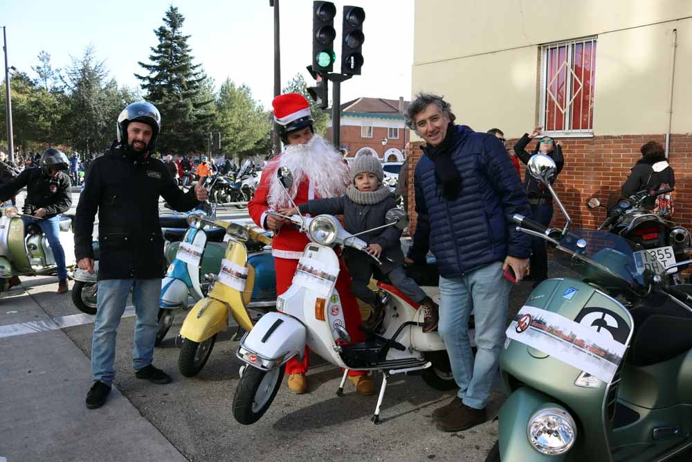 Cerca de 1.000 moteros han participado en la campaña solidaria del Real Moto Club Burgalés