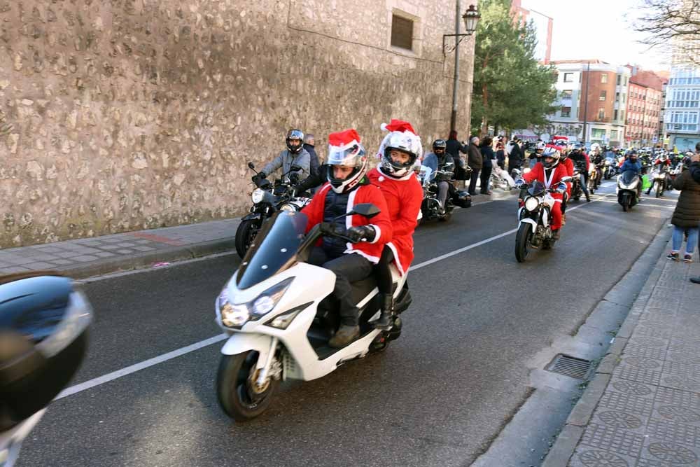 Cerca de 1.000 moteros han participado en la campaña solidaria del Real Moto Club Burgalés