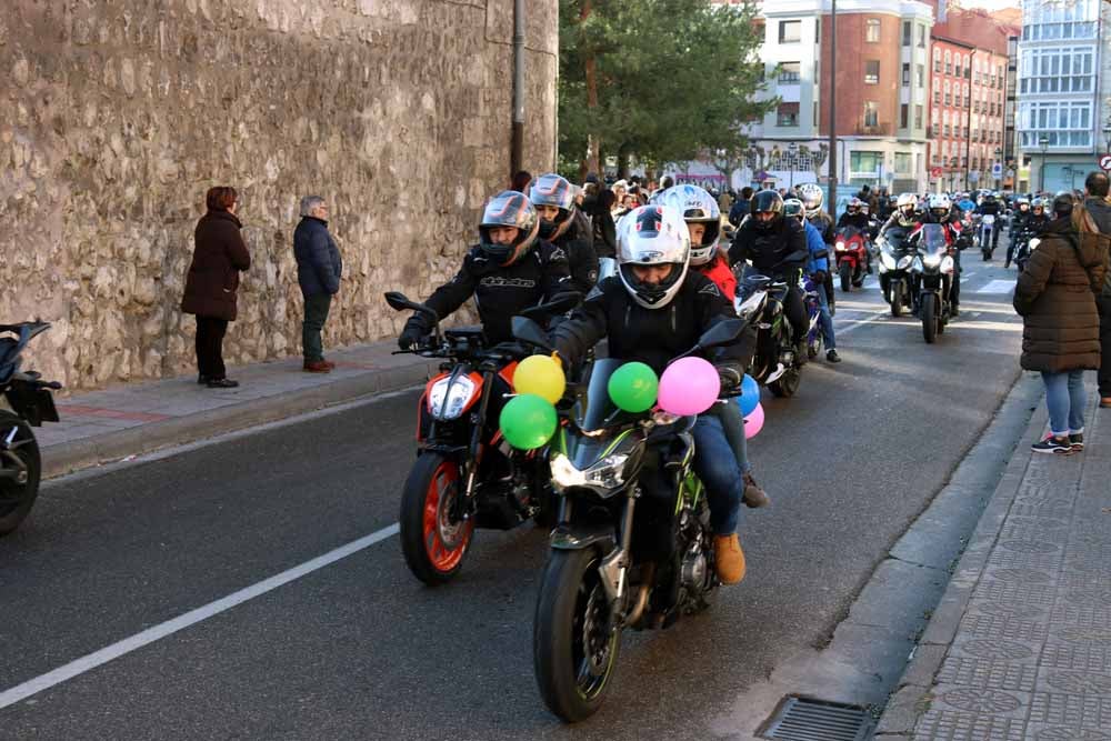 Cerca de 1.000 moteros han participado en la campaña solidaria del Real Moto Club Burgalés