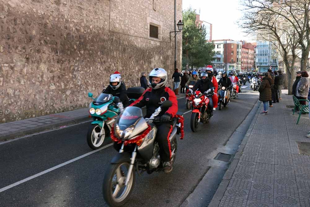 Cerca de 1.000 moteros han participado en la campaña solidaria del Real Moto Club Burgalés