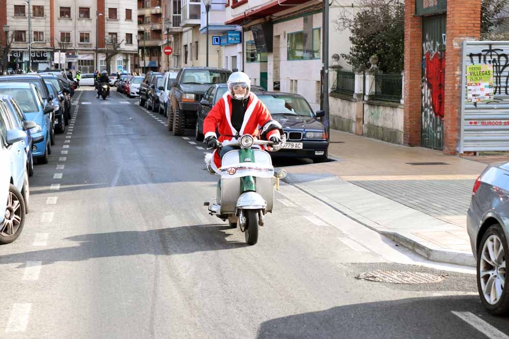 Cerca de 1.000 moteros han participado en la campaña solidaria del Real Moto Club Burgalés