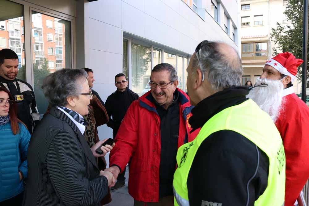 Cerca de 1.000 moteros han participado en la campaña solidaria del Real Moto Club Burgalés