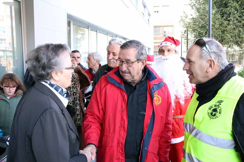 Cerca de 1.000 moteros han participado en la campaña solidaria del Real Moto Club Burgalés