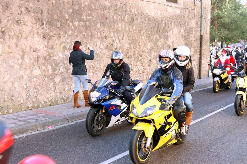 Cerca de 1.000 moteros han participado en la campaña solidaria del Real Moto Club Burgalés