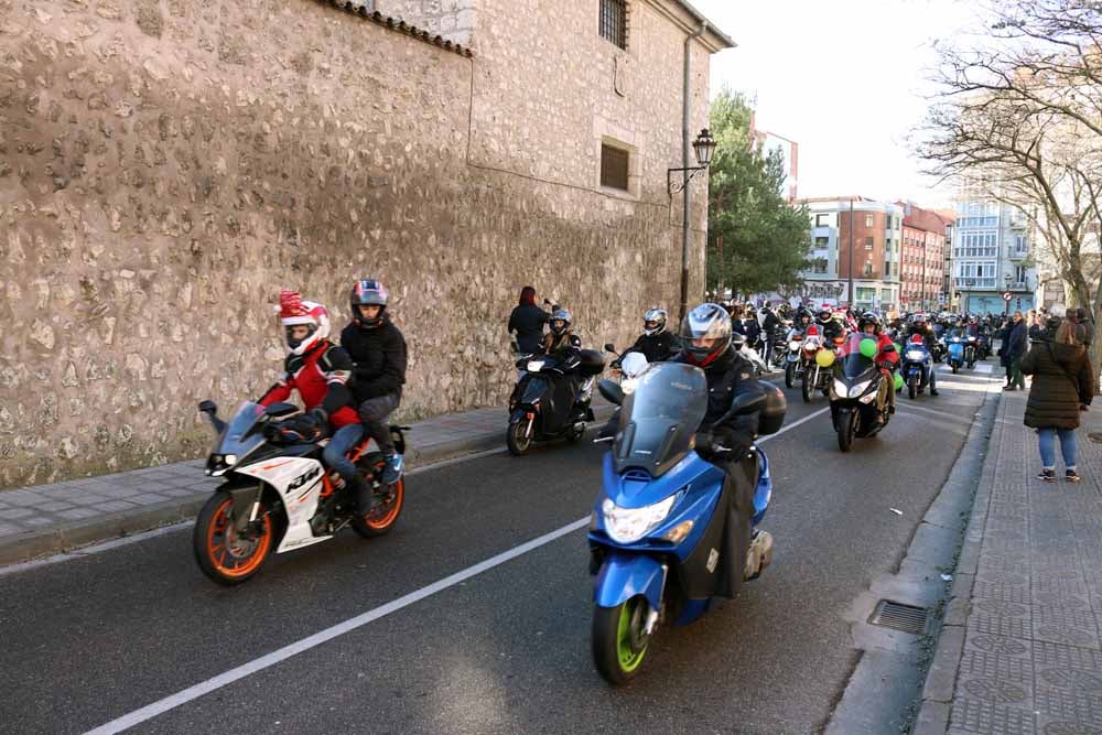 Cerca de 1.000 moteros han participado en la campaña solidaria del Real Moto Club Burgalés