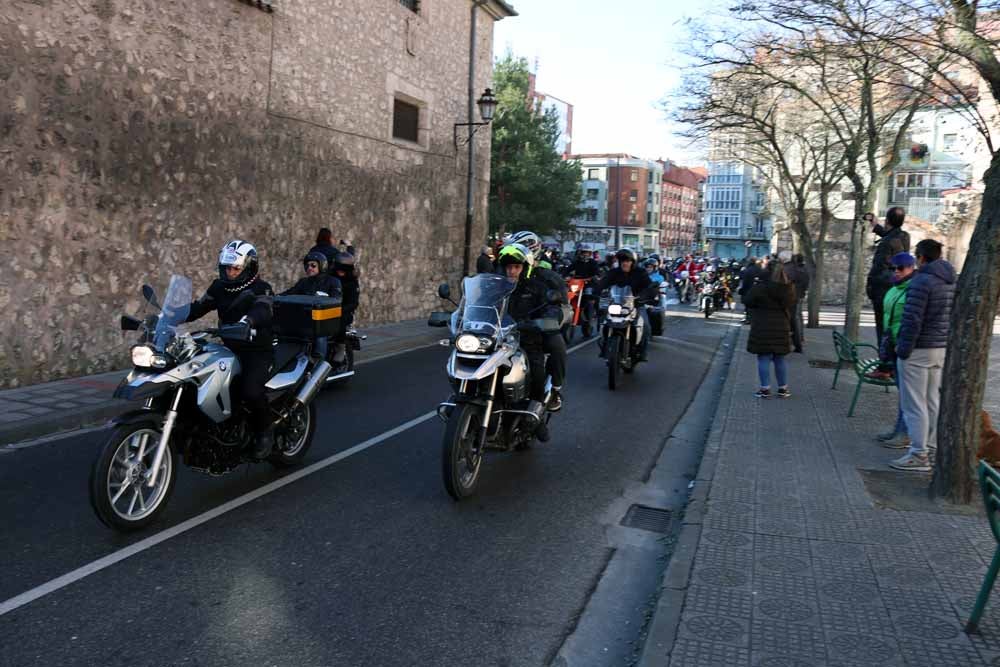 Cerca de 1.000 moteros han participado en la campaña solidaria del Real Moto Club Burgalés