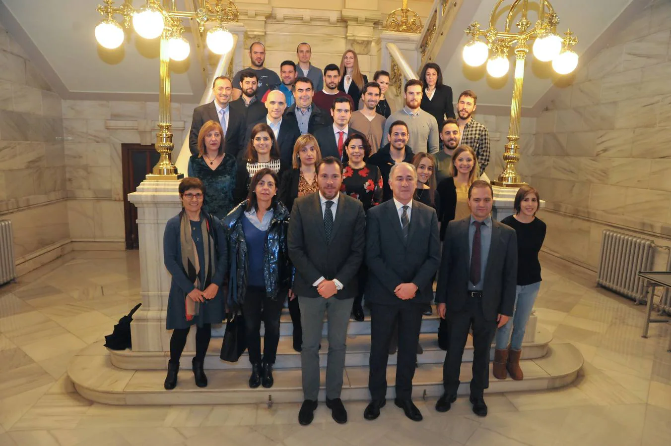Toma de posesión de nuevos funcionarios en el Ayuntamiento de Valladolid