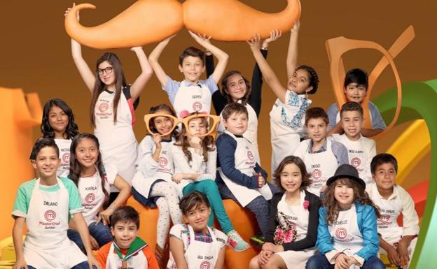 Concursantes de 'Masterchef Junior'. 