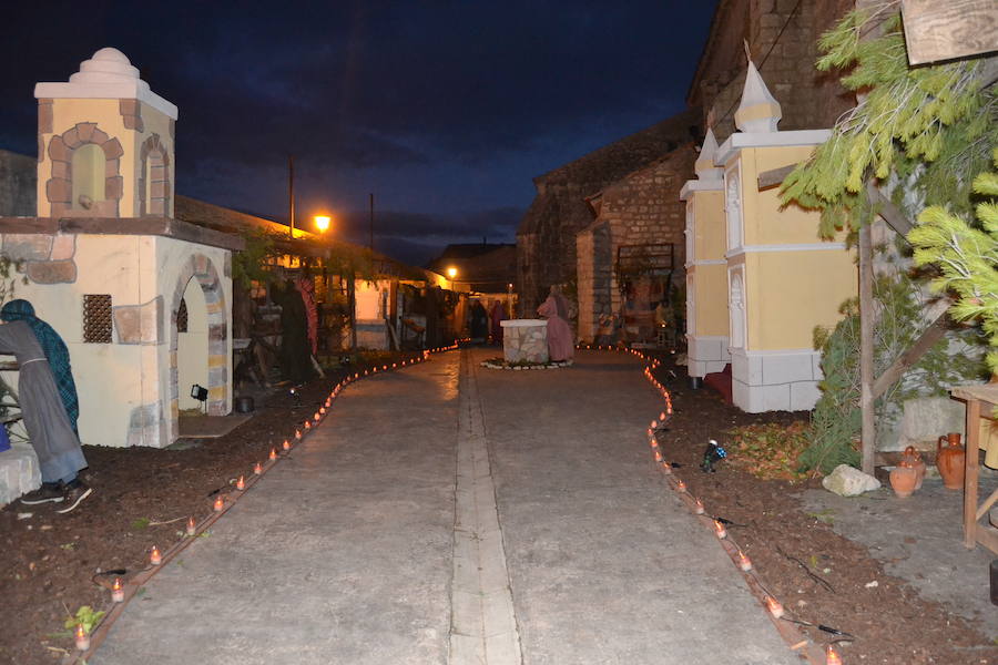 80 figurantes participan en el belén viviente de Villanubla