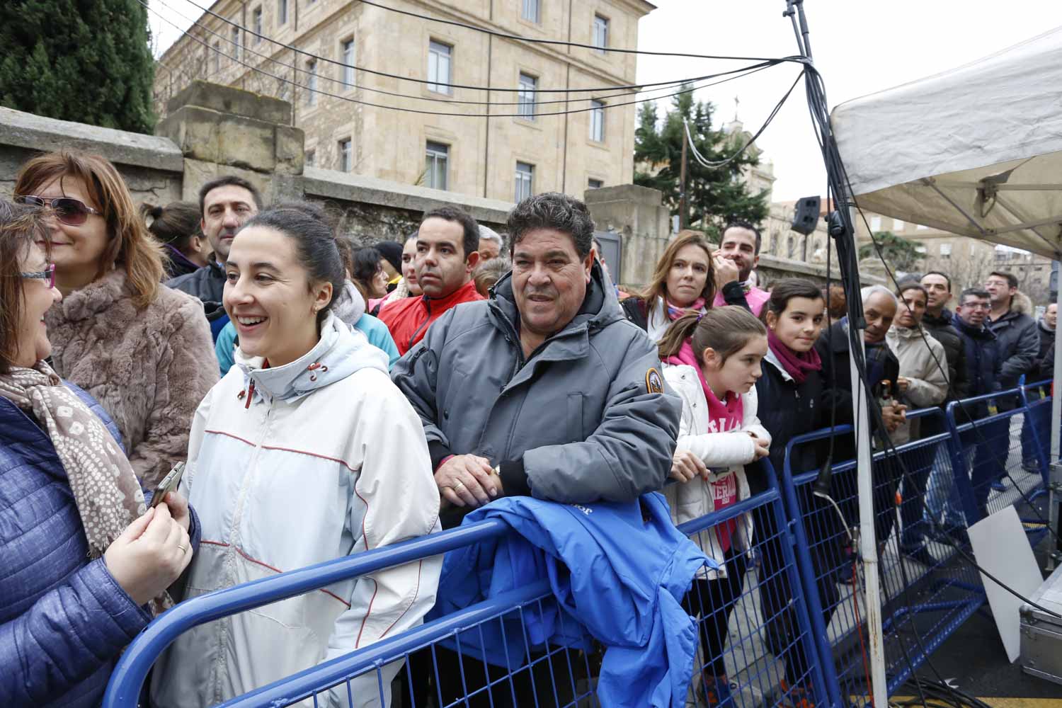 Primera y segunda carrera de la San Silvestre de Salamanca