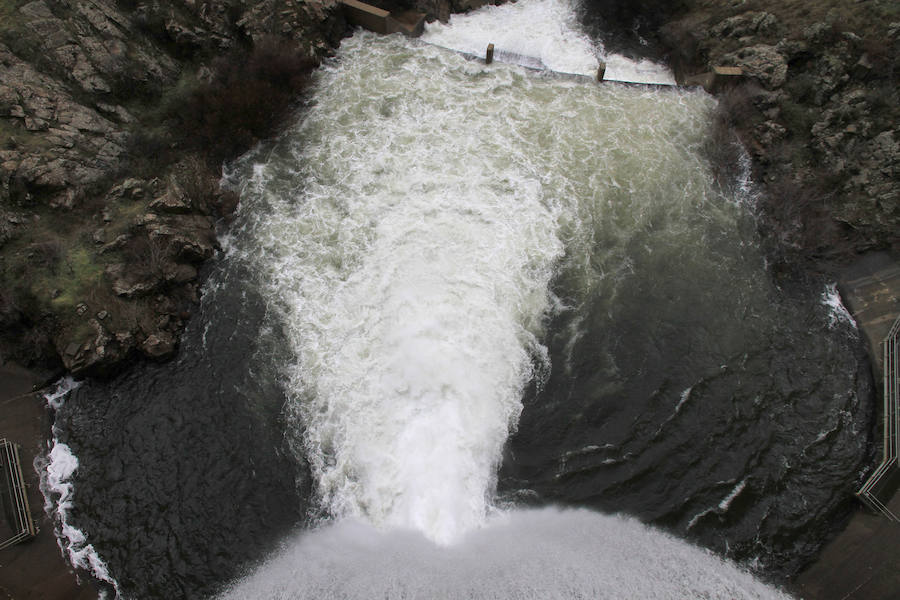 Estado del embalse del Pontón Alto en Segovia