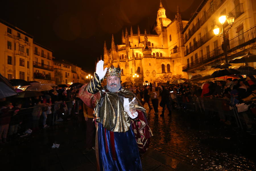 Cabalgata de SS.MM. los Reyes Magos en Segovia.