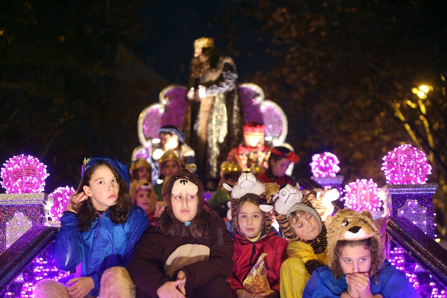 Cabalgata de los Reyes Magos en Valladolid.