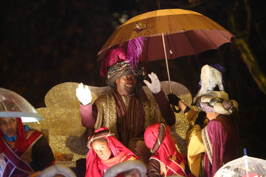 Cabalgata de los Reyes Magos en Valladolid.