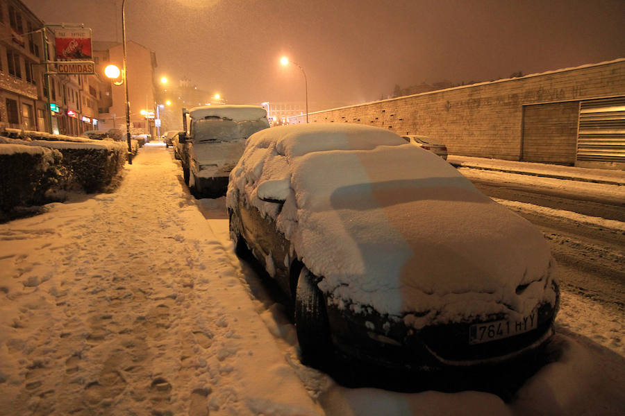 Nieve en Segovia