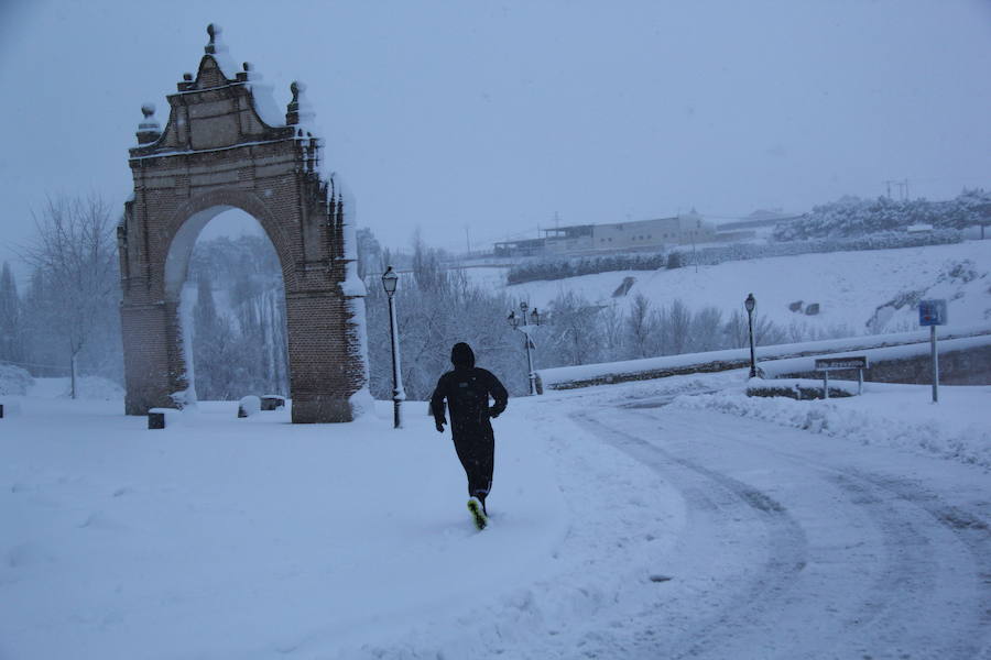 Nieve en Arévalo