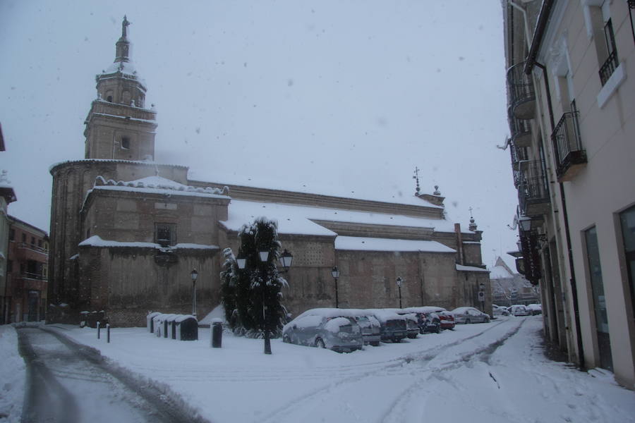 Nieve en Arévalo