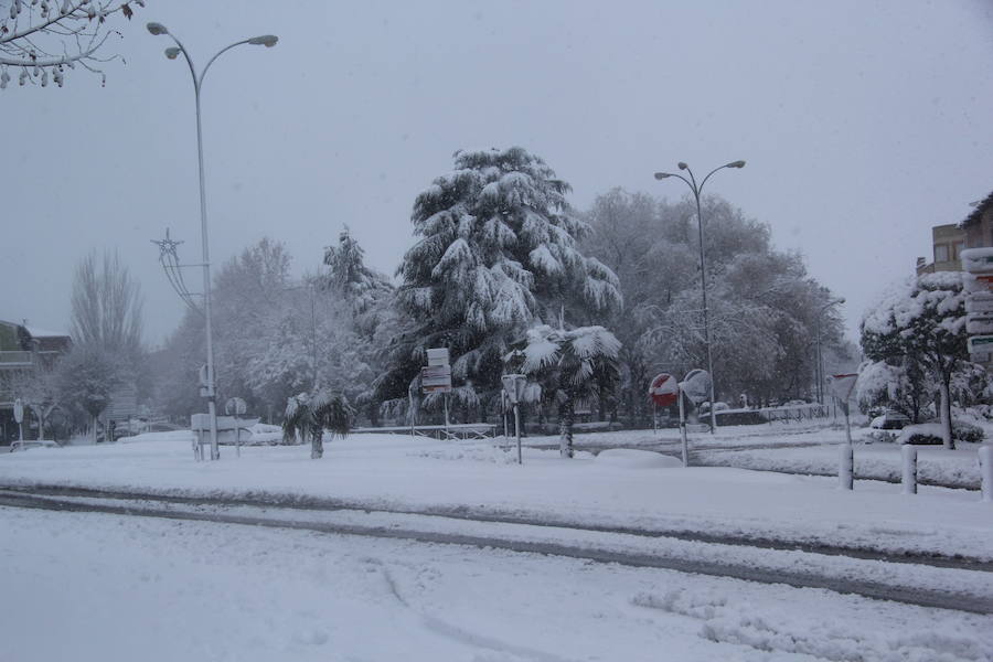 Nieve en Arévalo