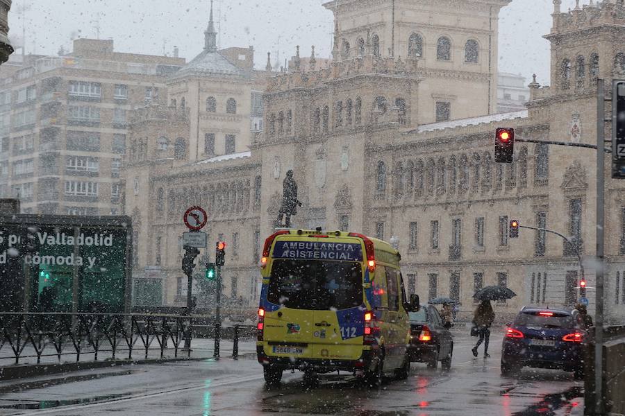 Nieve en Valladolid