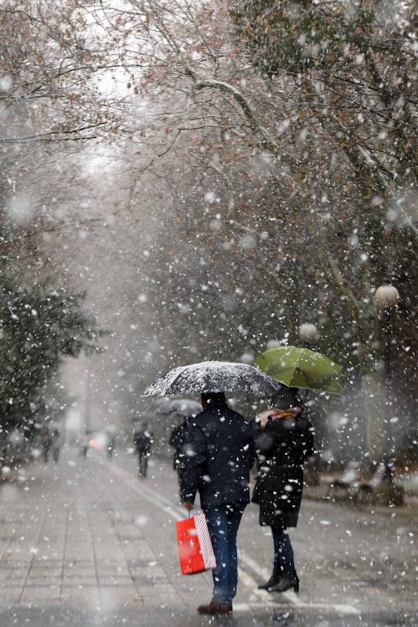 Nieve en Valladolid