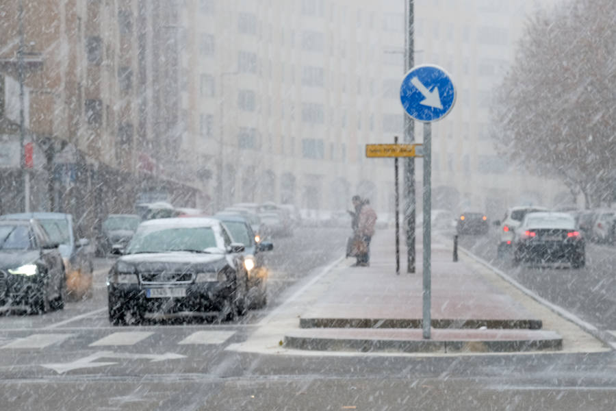 Nieve en Valladolid