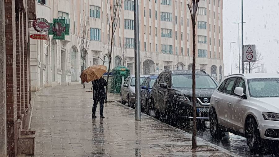 Nieve en Valladolid