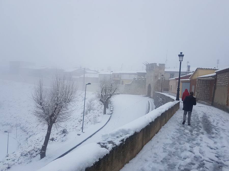 Portillo cubierto de nieve