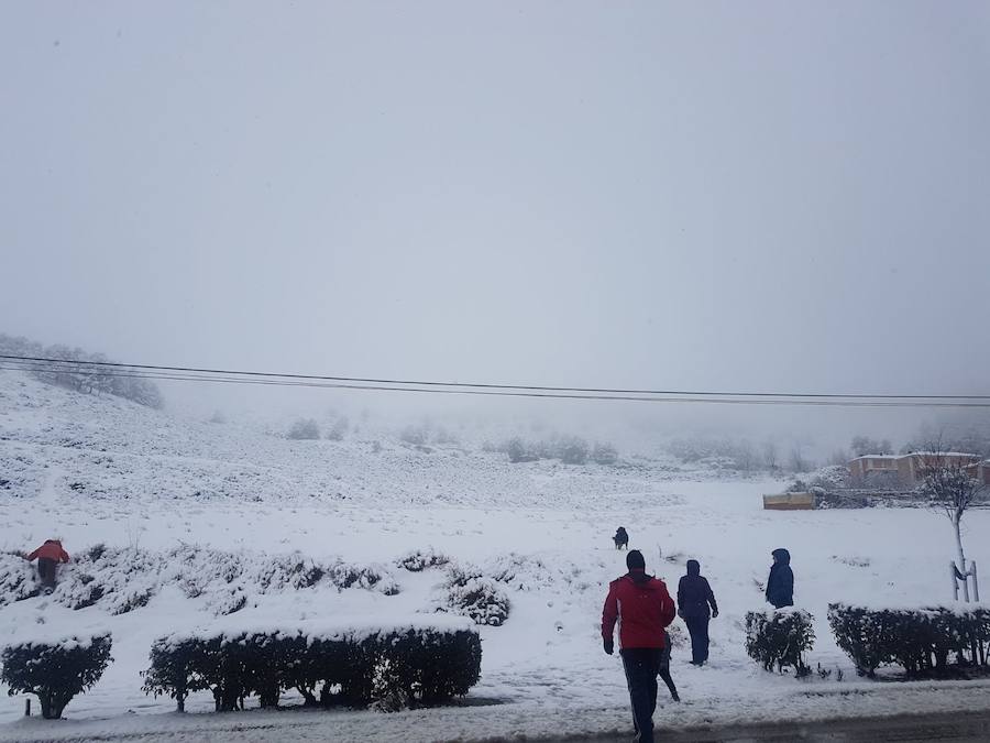 Portillo cubierto de nieve