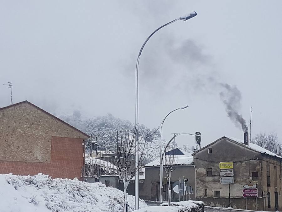 Portillo cubierto de nieve