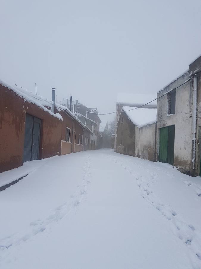 Portillo cubierto de nieve