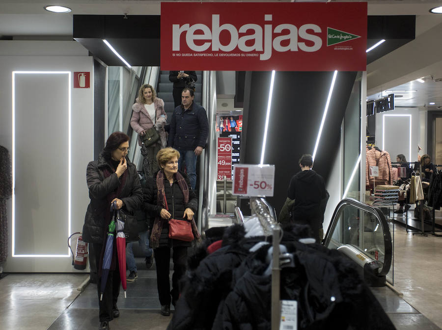 Comienzan las Rebajas de invierno en Valladolid